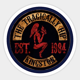 The Tragically Hip - Est. 1984. Sticker